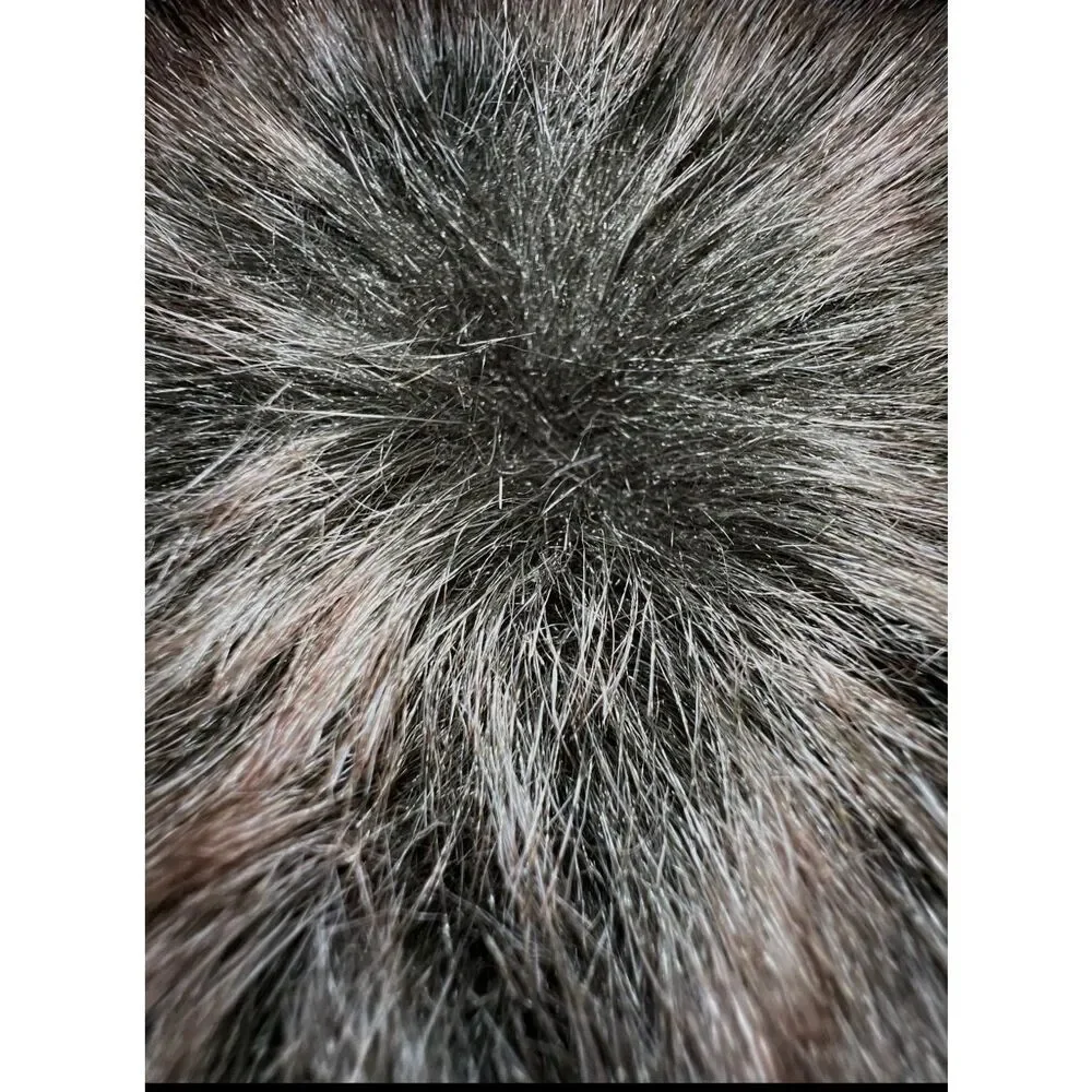 Y2K Faux Fur & Vegan Leather Hobo Bag – Canvas Lined – Statement Piece